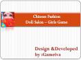 Chinese Fashion Doll Salon PowerPoint PPT Presentation