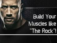 Build your muscles like “the rock”!