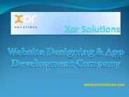Best Web Designing and Development Company in Mohali India