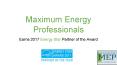 Maximum Energy Professionals Earns 2017 Energy Star Partner of the Award PowerPoint PPT Presentation