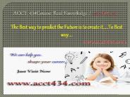 ACCT 434Course Real Knowledge / acct434.com
