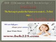 BEH 225Course Real Knowledge / beh225.com