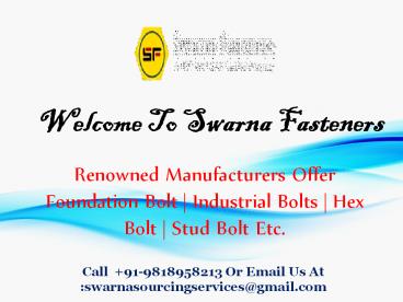 Carriage Bolt Manufacturers (1)