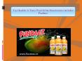 Top Healthy & Tasty Fruit Drink Manufacturer in India: Fundaaz PowerPoint PPT Presentation