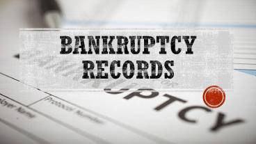Bankruptcy Records