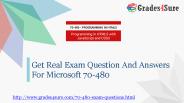 How Can I pass my 70-480 Exam