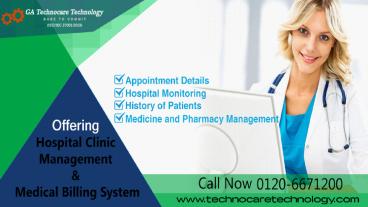 Clinic Management System |  Professional Medical Billing Services