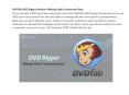 DVDFab DVD Ripper Review- Making Video Conversion Easy PowerPoint PPT Presentation