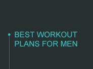 Workout Plan for beginners