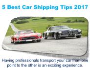 5 Best Car Shipping Tips 2017