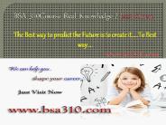 BSA 310Course Real Knowledge / bsa310.com