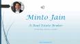 Minto Jain a Canadian Real Estate Broker, Runner and a Cycler PowerPoint PPT Presentation