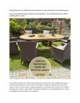 Garden Furniture to Ultimetely Give Comfort As well as Design to the Garden Spaces