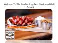 Top Restaurants in Wynwood – The Butcher Shop Miami PowerPoint PPT Presentation