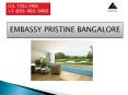 pristine apartments bangalore PowerPoint PPT Presentation