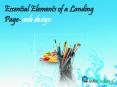Essential Elements of a Landing Page-web design PowerPoint PPT Presentation