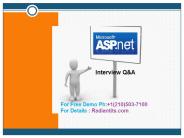 asp.net online training