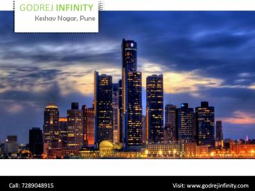 Godrej Infinity Keshav Nagar in Pune