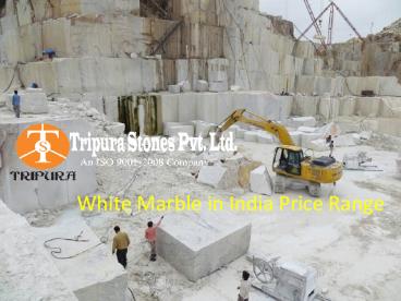 White Marble in India – Price Range