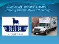 Cypress Moving Company - Blue Ox Moving and Storage PowerPoint PPT Presentation