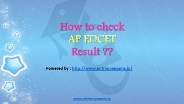 AP EDCET Result 2017