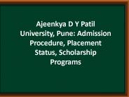 Ajeenkya D Y Patil University, Pune