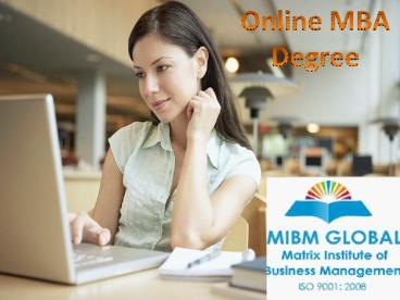 online mba degree programs0MIBM GLOBAL