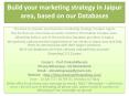 Build your marketing strategy in Jaipur area, based on our Databases PowerPoint PPT Presentation