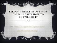 Fallout Shelter - game of the  year 2016
