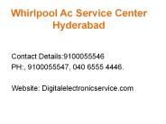 Whirlpool Ac Service Center Hyderabad