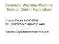 Samsung Washing Machine Service Center Hyderabad PowerPoint PPT Presentation