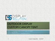 Custom Canopy Tent