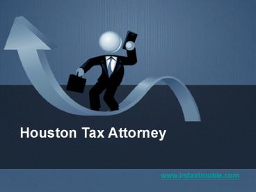 Tax Attorney The Woodlands