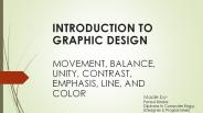 An Introduction of Graphic Design