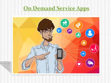 On Demand Service Apps