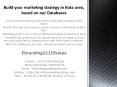 Build your marketing strategy in Kota area, based on our Databases PowerPoint PPT Presentation