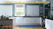 Current trends in kitchen renovation