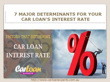 How Car Loan Interest Rate is Determined? (2)