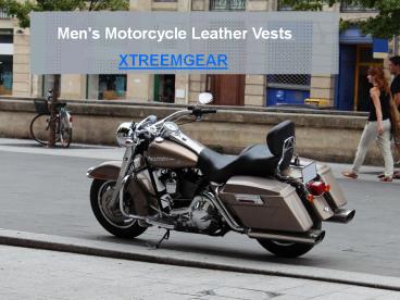 Motorcycle Leather Vests (1)