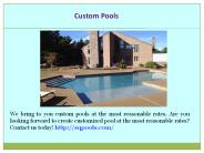 Pool design and construction (1)