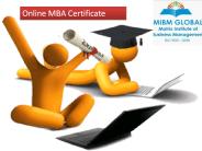 Online MBA Certificate –MIBM GLOBAL