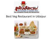 Best Veg Restaurant in Udaipur - Bawarchi