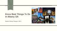 Top Things To Do in Albany GA