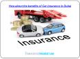 How about the benefits of Car Insurance in Dubai PowerPoint PPT Presentation