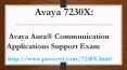 ACSS Avaya Aura 7230X dumps PowerPoint PPT Presentation