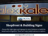 Shopfront & Building Signs