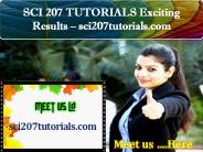 SCI 207 TUTORIALS Exciting Results – sci207tutorials.com
