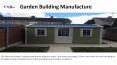 Garden Sheds In Cork (Ireland) PowerPoint PPT Presentation