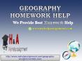 Geography homework help PowerPoint PPT Presentation