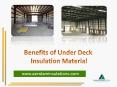Benefits of Under Deck Insulation Material | About Under Deck Insulation (1) PowerPoint PPT Presentation